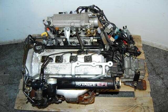 JDM Toyota EP82 Starlet 4E-FTE Turbo Engine, Transmission, ECU 