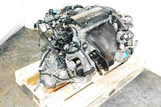JDM H22A OBD1 Engine, M2B4 LSD Transmission, Axles, Down-Pipe