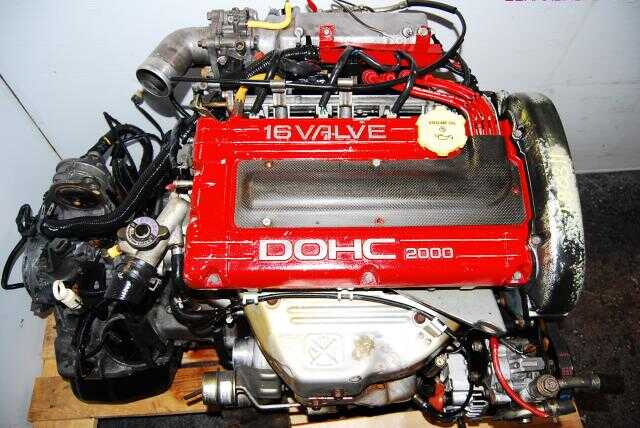 4G63 Turbo DOHC 16 Valve Engine, Transmission not included