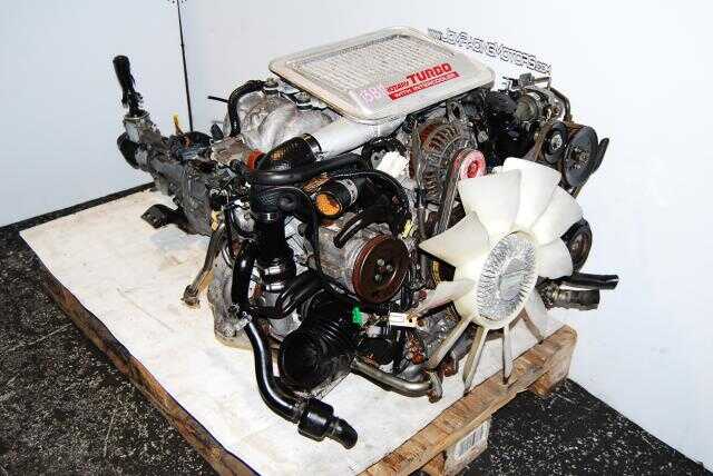 JDM MAZDA 13B FC S5 Engine and 5 speed transmission