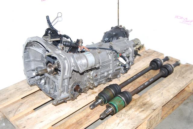 JDM Subaru TY754VBAAA 5-Speed MT, R160 4.444 Diff & Rear WRX Axles