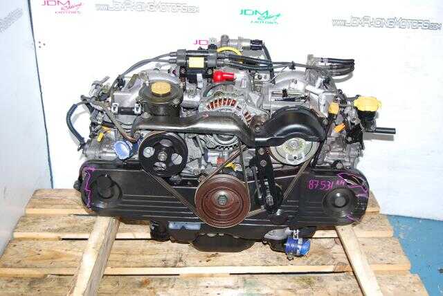 Used Subaru EJ201 Engine, 2.0L SOHC Replacement for 2.5L EJ251 Motor