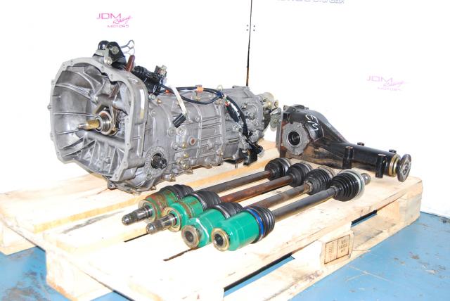 Impreza WRX 02-04 TY754VV4AA Manual Transmission, JDM TY754VBBAA 5 Speed 5MT with LSD Differential and Axles