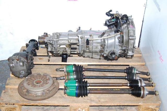 Subaru WRX 2002-2005 TY754VN2AA Transmission 5 speed, JDM TY754VBBAA Impreza replacement 5MT | 4.444 Rear Differential 