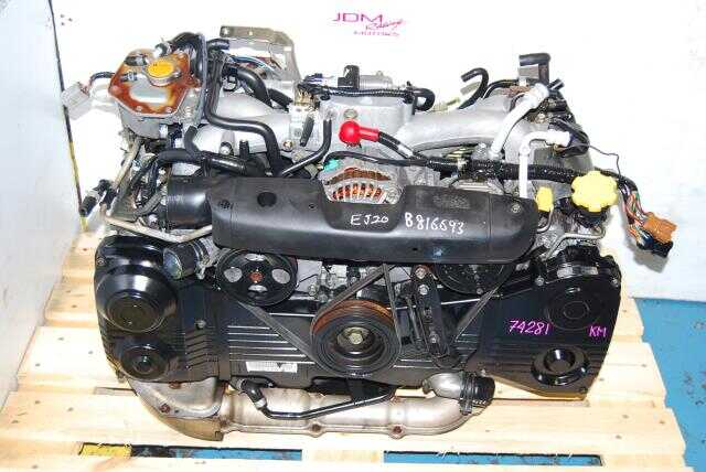 Used Subaru EJ205 Engine, WRX EJ20 Turbo Motor 2002-2005