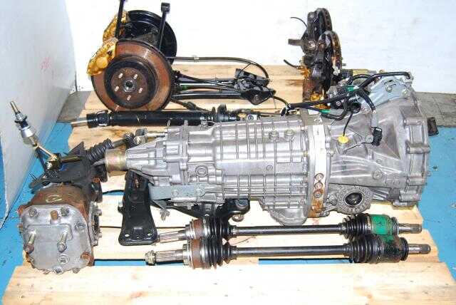 Forester STi 6-Speed TY856WL4CC Transmission Package, R180 3.9 Final Drive Differntials, Brembo Calipers & Axles