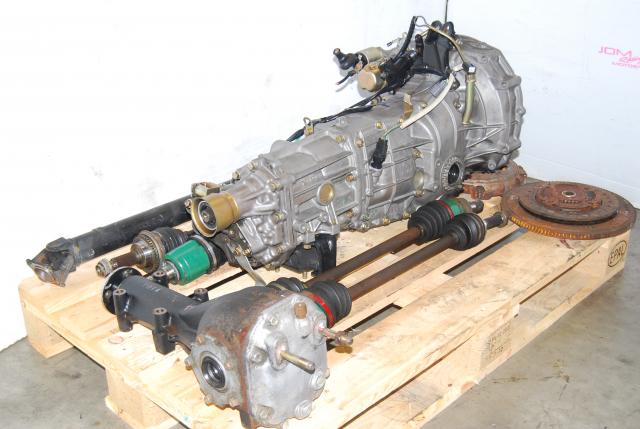 Used WRX 02-05 TY754VN2BA 5MT Replacement, JDM TY755VB4BA Transmission, 4.444 Diff, Axles & Driveshaft
