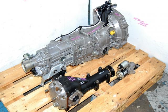 Impreza WRX 2008-2009 TY758VW1AA 5 Speed Transmission Replacement, JDM Push Type 5MT with 4.11 LSD Differential