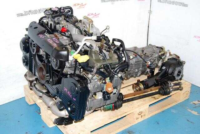 Used WRX 2002-2005 EJ20T AVCS Engine & Transmission, Quad Cam Turbo 2.0L EJ205 Motor & 5MT LSD Package