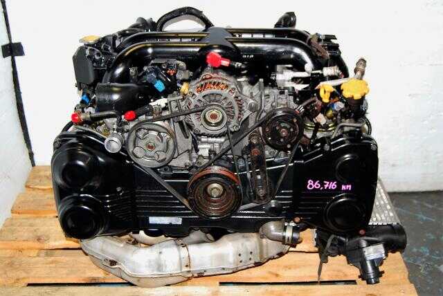Legacy 2004-2005 EJ20X Motor with Twin Scroll Titanium VF38 Turbo, BP5 BL5 Quad AVCS DOHC EJ20Y Engine