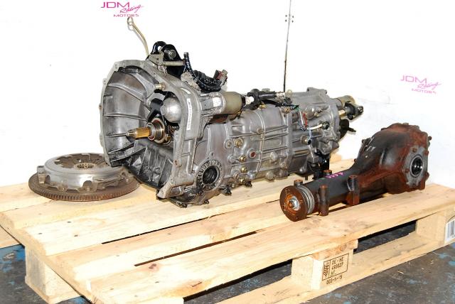 WRX 2005-2007 5 Speed Manual Transmission Package with 4.444 Differential, Flywheel & Pressure Plate, JDM 5MT Replacement