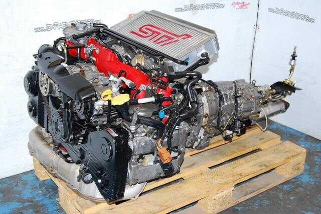 WRX 02-05 EJ207 Version 8 STI Motor, DOHC 2.0L Complete Engine & DCCD 35:65 Transmission Package