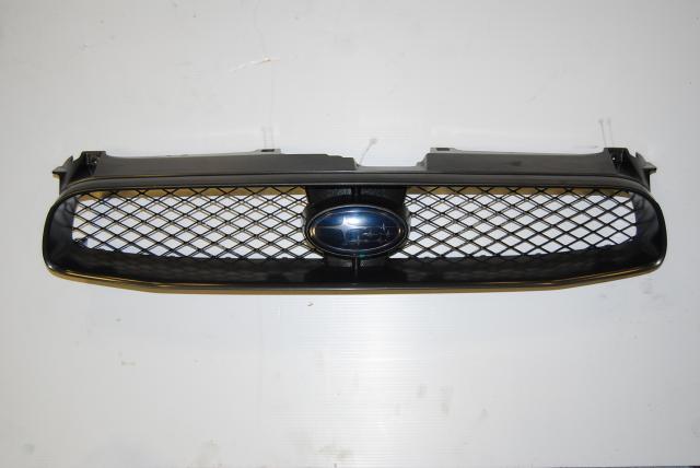 Subaru Impreza WRX Version 8 Front Grille assembly, GD / GG JDM upper Grill with tinted badge