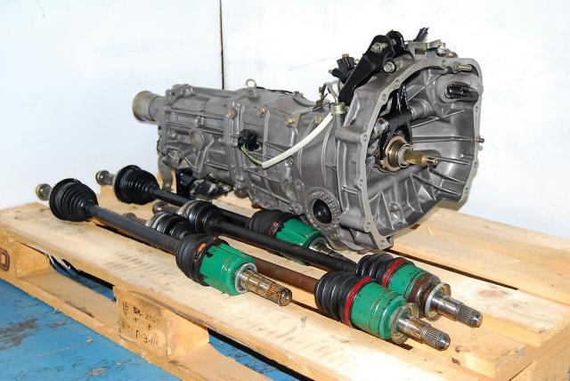 Used Subaru WRX 2002-2005 Transmission Replacement, JDM TY755VB4BA 5MT Package with 4.444 Rear Diff For Sale