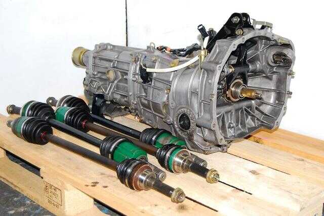 WRX GD 5MT Replacement, JDM 2002-2005 TY755VB5BA 5-Speed Transmission with 4.444 LSD Differential Package For Sale