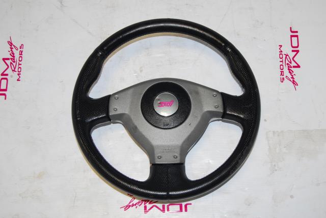 JDM Subaru STi 2004-2005 V8 WRX JDM Steering Wheel with SRS Airbag