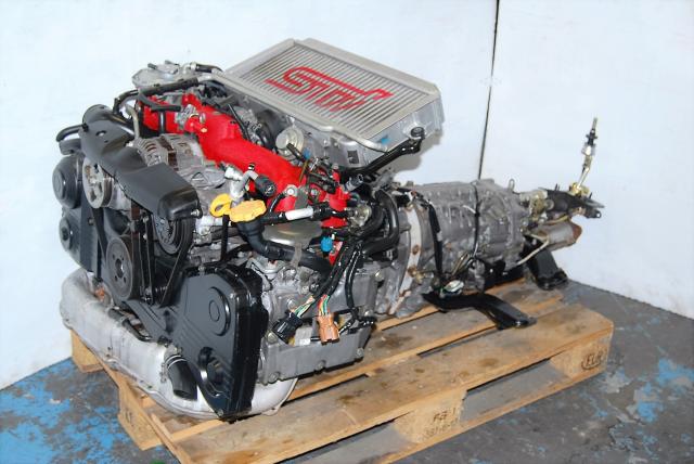 Version 8 WRX 02-05 EJ207 STI Engine, DOHC 2.0L Motor & DCCD 35:65 Transmission Package