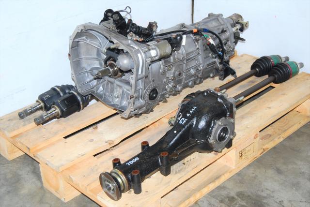 WRX Impreza 5MT Replacement Package, JDM 02-05 5-Speed TY755VH4AA Transmission, 4.444 Differential and Axles For Sale