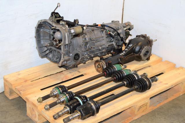 JDM WRX 02-05 5MT 4.444 Swap For Sale with R160 Matching Rear Diff and 4 Corner Axles