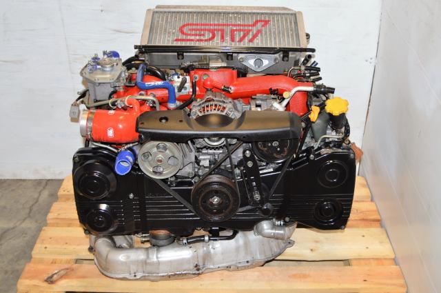 JDM Suabru STi Version 8 EJ207 Engine Package, v8 02-07 DOHC 2.0L AVCS Motor For Sale