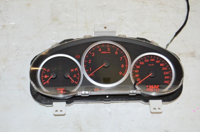 JDM Impreza WRX Version 9 Gauge Cluster For Sale with Opening Ceremony (AT)