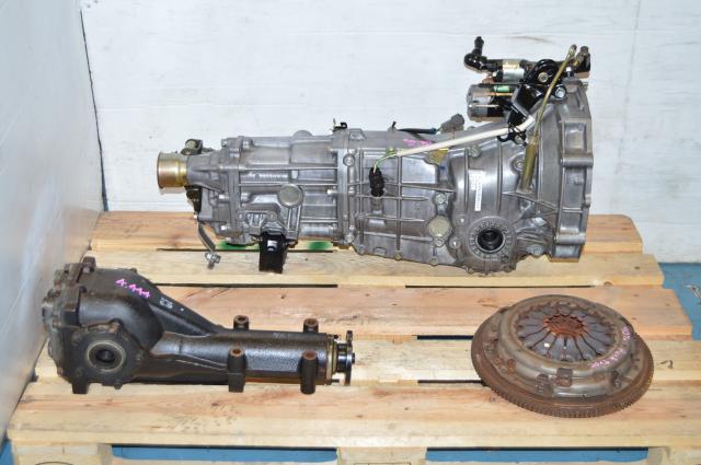 WRX 06-07 Manual Transmission Replacement, JDM Push Type 5MT with 4.444 Diff Package For Sale
