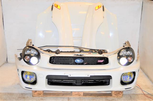 JDM WRX Version 7 Bugeye Front End Conversion with JDM Foglights, HID headlights, Fenders with Side Markers and Hood For Sale