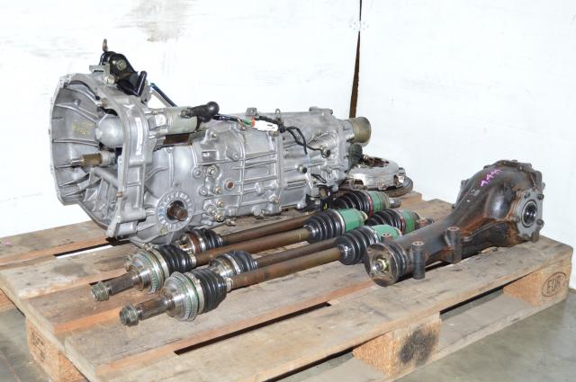 Used Subaru WRX 2002-2005 5MT Swap with 4 Corner Axles, Rear 4.444 R160 Differential For Sale
