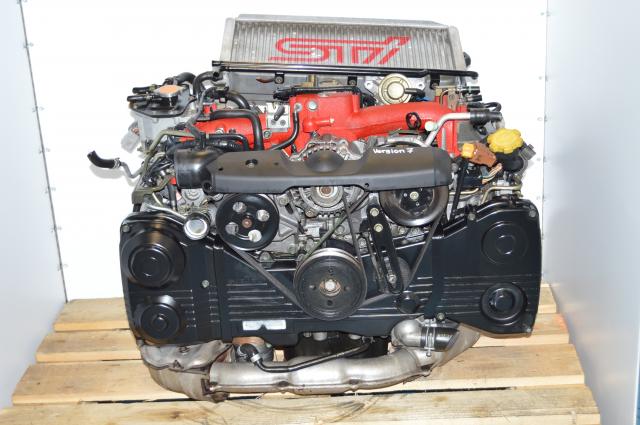 JDM Version 7 STi EJ207 2.0L AVCS Engine Package For Sale with Intercooler