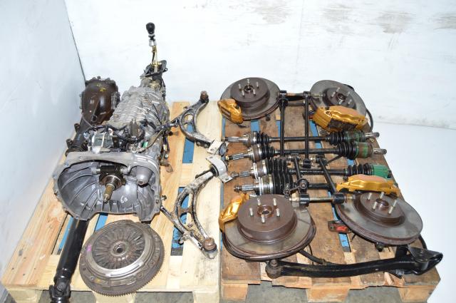 JDM STi Version 7 GDB GDA TY856WB1CA Non DCCD 6 Speed Transmission Package For Sale