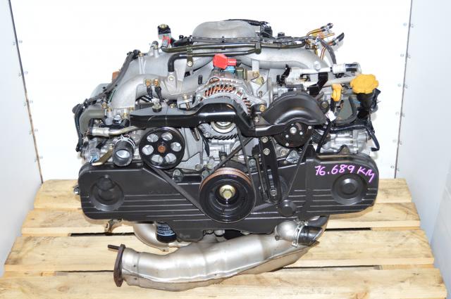 Low mileage Subaru Impreza Replacement Motor EJ203 2.0L Swap For EJ253 2.5L Engine For Sale Japanese Spec