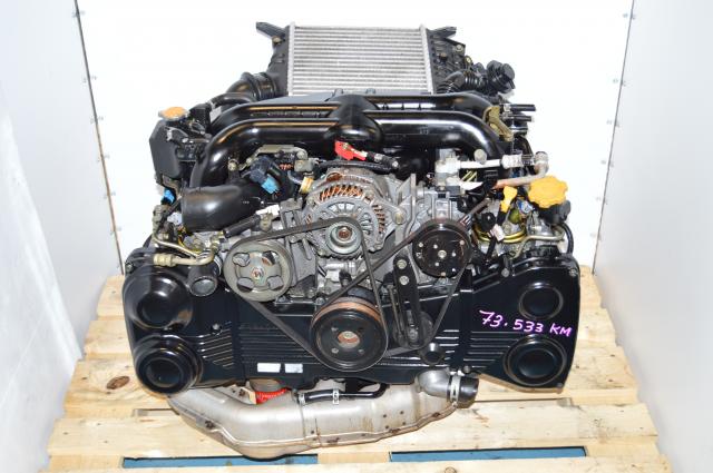 JDM Subaru Legacy 04-05 EJ20Y TD04 Twin Scroll Quad Cam Engine with AVCS & Intercooler  For Sale