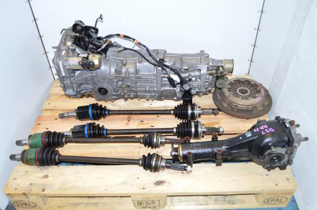 Used Subaru JDM 5 Speed Transmission Replacement Swap For Sale With LSD Rear 4.444 Differential