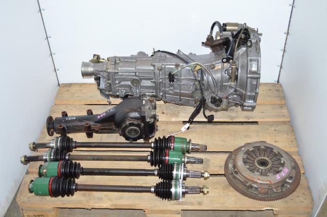 Subaru Impreza WRX GD 2002-2005 5 Speed Manual Transmission Swap For Sale with Rear Differential , Axles, Starter, Pressure Plate & Flywheel