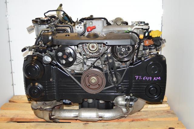 Used Subaru WRX EJ205 TD04 Turbocharged Engine For Sale, JDM DOHC AVCS 2.0L Motor Swap