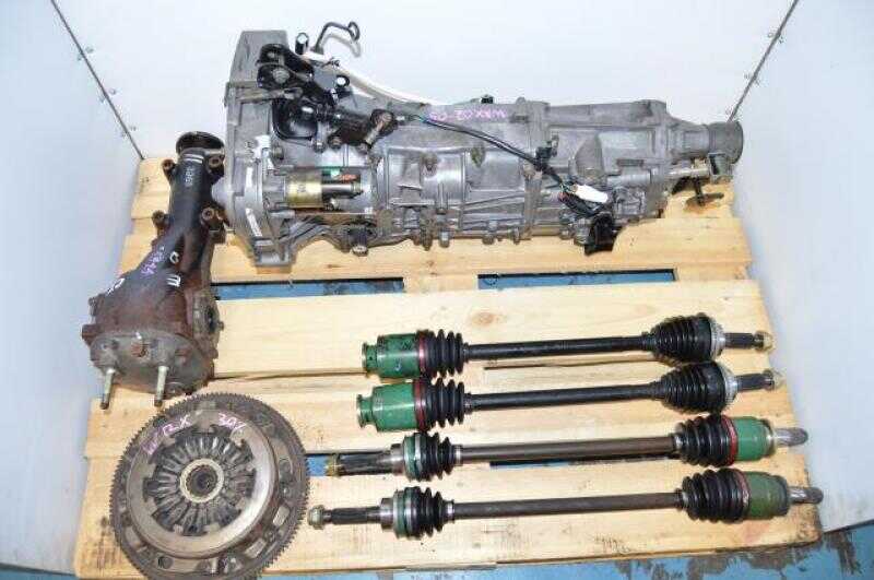 Used Subaru 5 Speed WRX TY754VBBAA turbo transmission, replacement for TY754VV5AA  