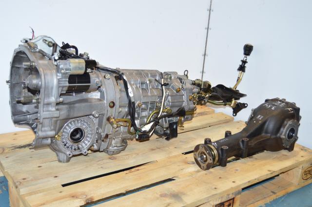 Subaru Version 9 STi 02-07 Complete DCCD TY856WB7KA Transmission Swap with Rear 3.54 R180 Differential