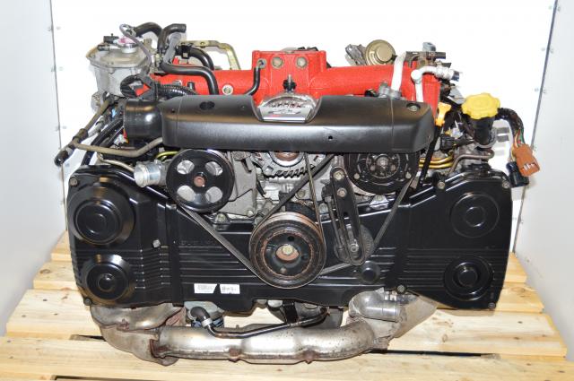 JDM Forester STi EJ255 2.5L DOHC Engine Package with VF41 Turbo & Downpipe For Sale