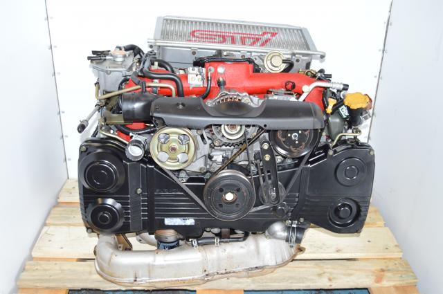JDM 2002-2007 STi Version 8 Twin Scroll VF37 Turbocharged AVCS DOHC Engine Swap For Sale