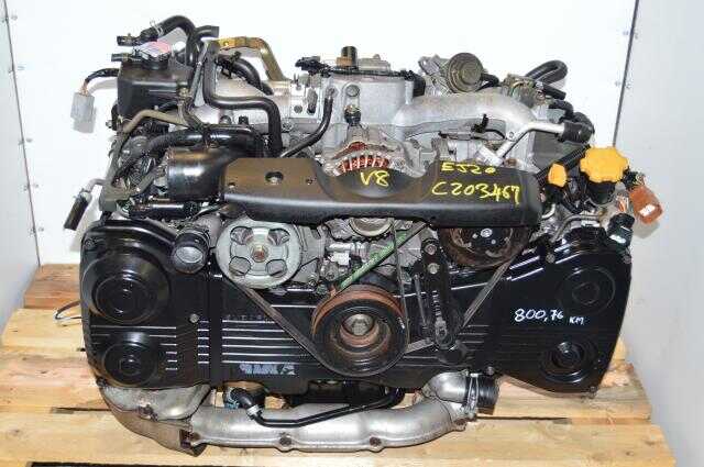 Subaru WRX 2002-2005 GD GG EJ205 2.0L TD04 Turbocharged Low Mileage Engine Swap For Sale with AVCS Functionality