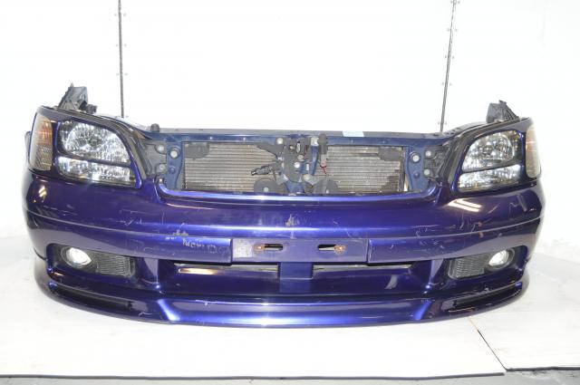 JDM Subaru Legacy BH5 BE5 Front End Assembly with Headlights, Foglights & Radiator Assembly