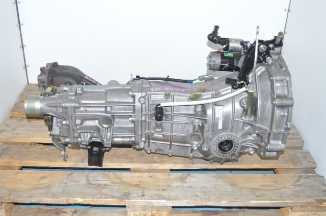 Used JDM Subaru WRX 2006-2007 GD Push Type Replacement 5 speed Transmission For Sale