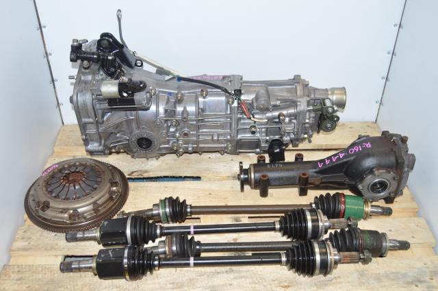 Used Subaru WRX 2006-2007 Forester Push Type Replacement 5 speed Transmission For Sale 4.444 Differential