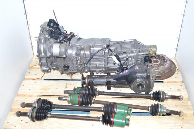 JDM TY754VB1AA 5-Speed Manual Transmission with Rear LSD 4.11 Differential, Replacement Transmission for WRX 2002-2004