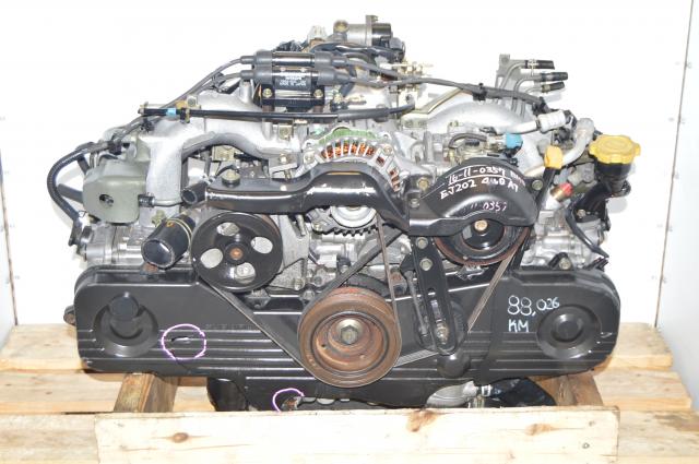 JDM EJ20 Forester 2000-2003 SOHC NA 2.0L Long Block Replacement for 2.5L Engine