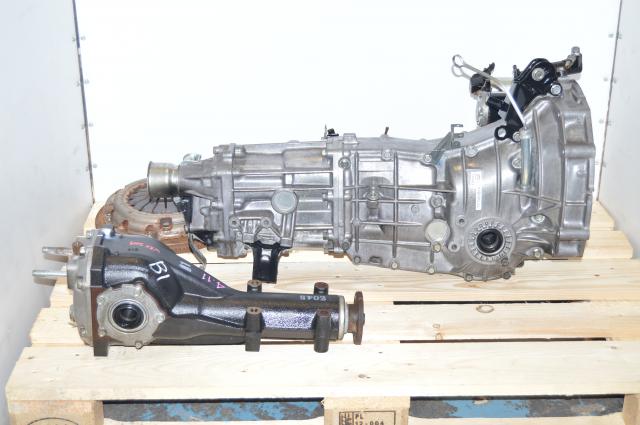 Subaru WRX 2008 - 2014 5 Speed Replacement Manual Transmission for Sale with matching  4.11 rear differential