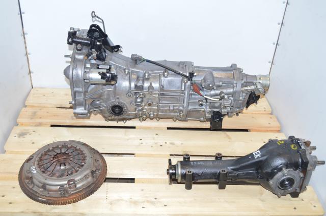 JDM Subaru Impreza WRX Forester Legacy 2008 - 2013 5 Speed Push-Type Manual Transmission for Sale with 4.11 LSD Differential 