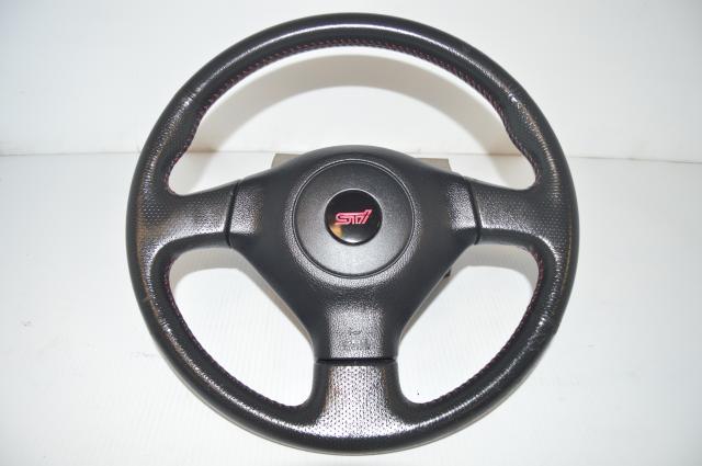 JDM STi Version 9 06-07 Steering Wheel Assembly For Sale