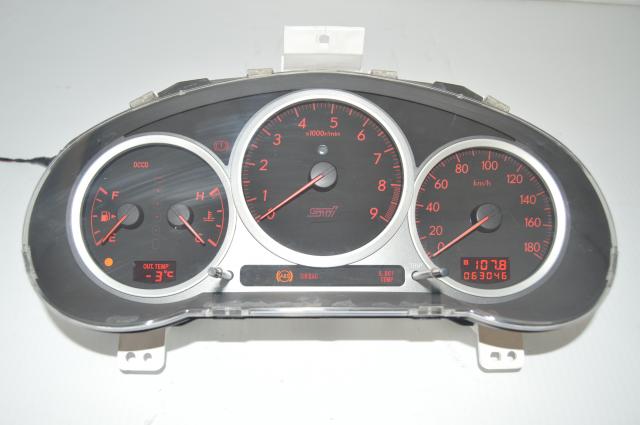DCCD Version 8 WRX STi 2004-2007 Manual Speedometer, Odometer JDM Gauge Cluster