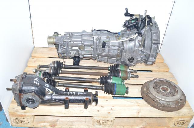 Subaru WRX 2002-2005 GDA GDB 5-Speed Manual Transmission Swap with Axles, Differential, Flywheel & Pressure Plate